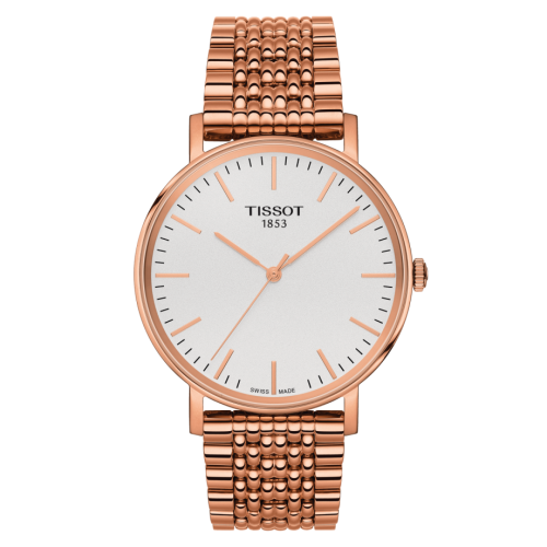 Tissot Everytime Medium Rose Gold PVD / Silver / Bracelet